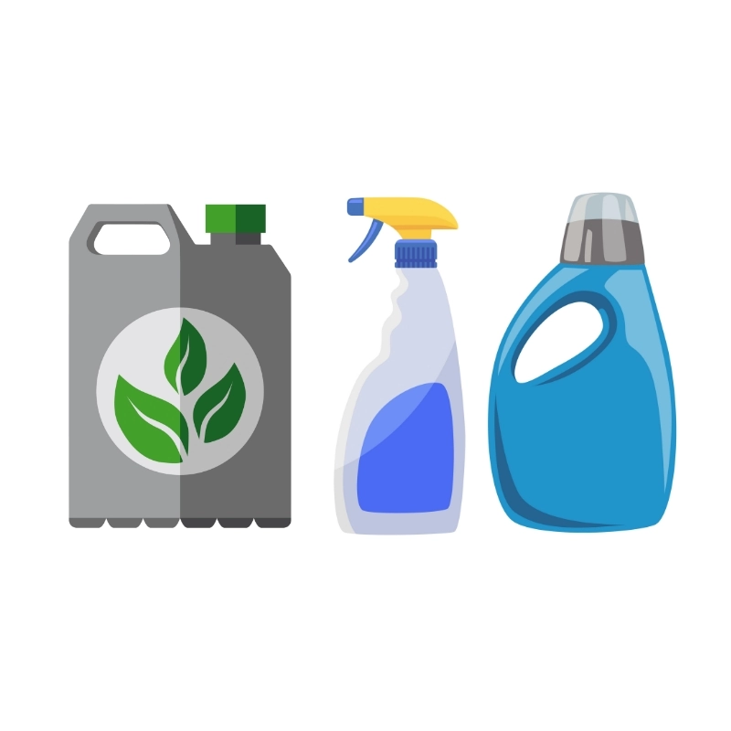 آلات تعبئة للمواد الكيميائية المنزلية